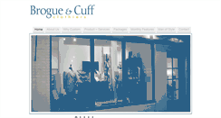 Desktop Screenshot of brogueandcuff.com
