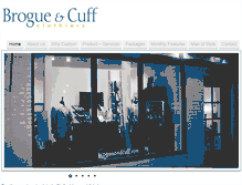 Tablet Screenshot of brogueandcuff.com